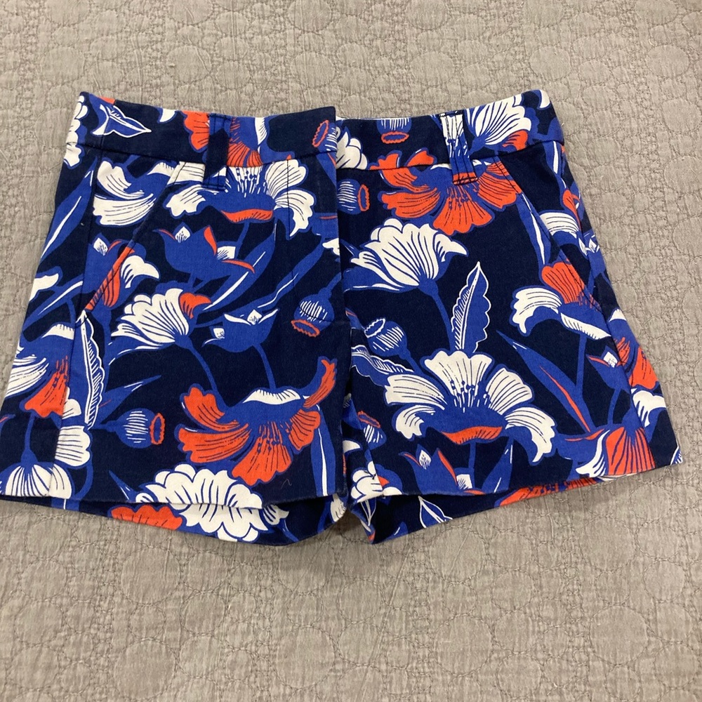 Crewcuts floral shorts ( size 8 )